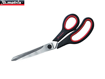 Ножницы хозяйственные, 250 мм, двухкомпонентные рукоятки Matrix/79135