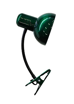 Светильник НТ2077С зеленый перламутр прищепка Е27 60Вт