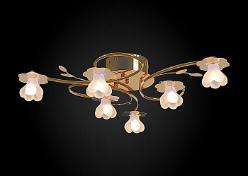 Люстра флора 1-4185-6-FG-LED Y G4 