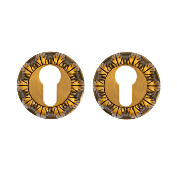 Накладка декоративная под циллиндр ЕТ 2001 МАСС Кофе