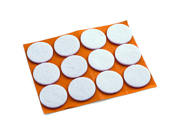 Подкладка D 24мм фетр, белый