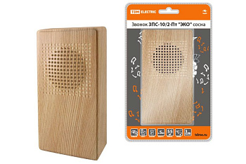 Звонок ЗСП-10/2-Пт "ЭКО" 220В Птичка/сосна/ТДМ 