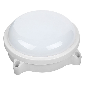Cветильник LED накладной круг 22Вт 1750Лм/6500К/IP65/220ммх80 /ЖКХ/GENERAL