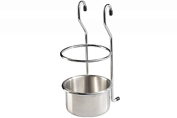 Полка-чашка на рейлинг CWJ101B хром