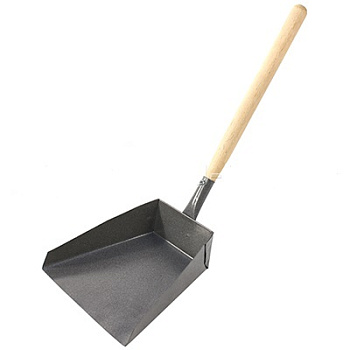 Совок для мусора деревянная ручка/93869