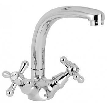 Смеситель  114 TREFF для мойки,  кран-букса керамика (150)/140-0137-30