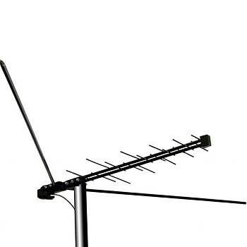 Антенна уличная Дельта Н351А 12V б/к (активная, МВ-ДМВ, с б/п, 20-28,5 дБ, пакет)