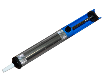 Вакуумный экстрактор припоя (оловоотсос), металл/пластик REXANT/12-0202