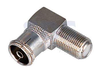 Переход гнездо F-гнездо TV угловой PROCONNECT/05-4312