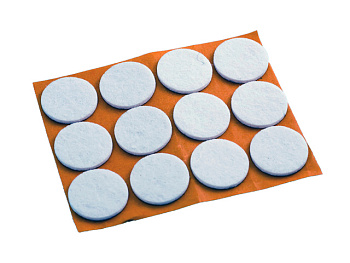 Подкладка D 35мм фетр, белый