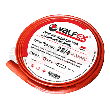 Теплоизоляция рулонная красная 22*4мм VALFEX 10м