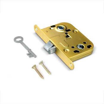 Замок межкомнатный золото APECS 6000 WC/S-G 