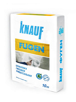 Шпаклевка гипсовая Knauf Fugen, универсальная, 10 кг
