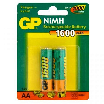 Аккумулятор GP 1600mA 1,2V R06