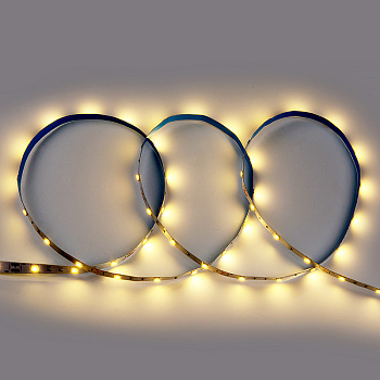 Лента 5050 30LED/м 12V/7,2Вт /ТЕПЛЫЙ/3000К/ IP20