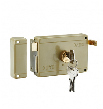 Замок накладной DAMX RL25-I GR/бежевый