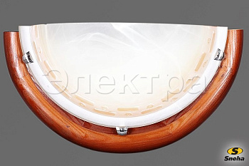 Cветильник НББ 03-60-001 505 орех (300/2) Е27 60W дерево/бежевый