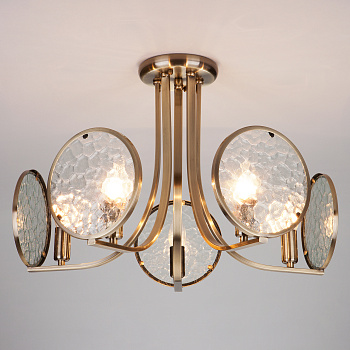 60073/5 /потолочный светильник /античная бронза