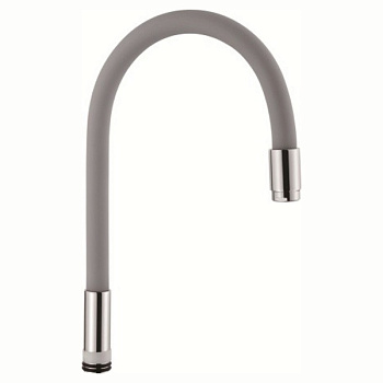 DO.KORONA. Излив  для кухни гибкий, серый /DK-761B