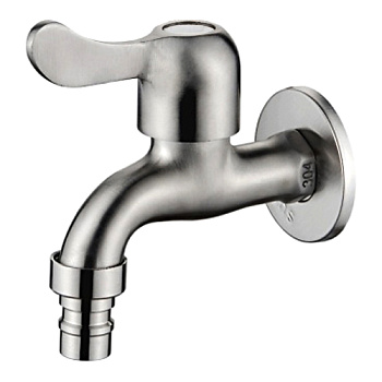 Кран водоразборный настенный из нержавеющей стали/L70102