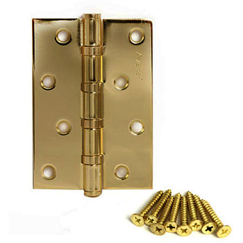 Петля AVERS универсальная ПН100*70/ПН100*75*2,5-В4-G, золото ***