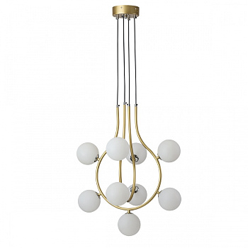 Подвесной светильник G9 9*7W LED 220V, матовое золото  