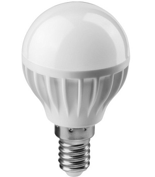 Лампа светодиодная  шар  ОНЛАЙТ  Е14  8Вт   4000 К