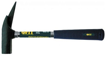 Молоток кровельщика усилен с мет.ручк.600г/44516