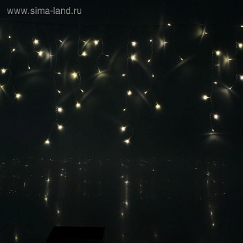 Гирлянда "бахрома" светодиодный 1.2х0.6м мульти  8режимов 220В 