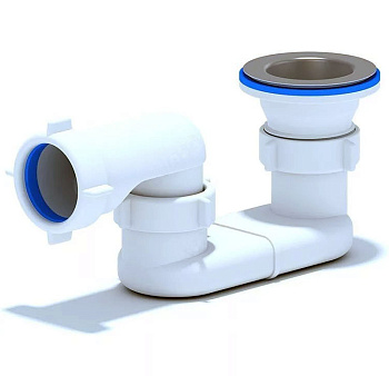 Сифон АНИ для душевого поддона 1 1/2" х 40 плоский Е010