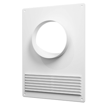 115/120ТППРУ , Площадка торцевая пластиковая с решеткой 180х250 фланец D120 