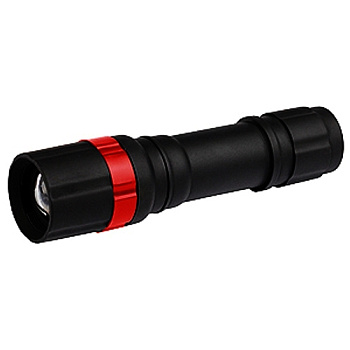 Фонарь ручной ERA P3W(3*R03) 1светодиод 3W черный пластик 