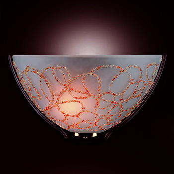 045TFB11091/Бра кор/тем.дерево/бронза 27 100W TELA