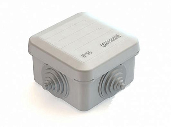 Коробка распаячная наружная 70*70*40, IP55/серый GE41236