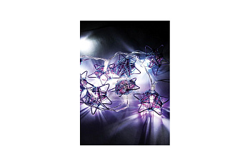 Гирлянда KOCNL_EL120 "Звездочки" 10LED 2xAA RGB