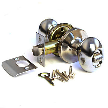 Защелка круглая APECS 6093-03-CR/хром