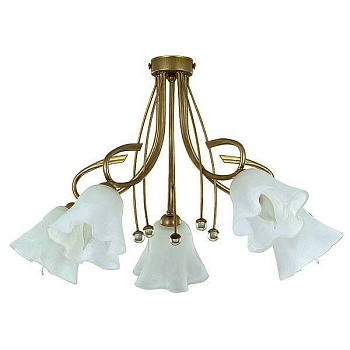 Люстра потолочная como 1254/5 антик+золото