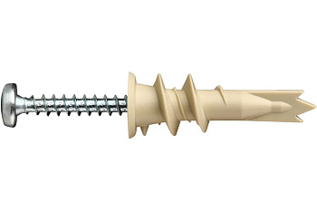 Дюбель нейлон со сверлом с шурупом DRIVA  15*38 (РВА)