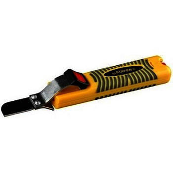 Съемник STAYER изоляции кабелей с дополнительным лезвием, 8-28мм²/2-45303                 