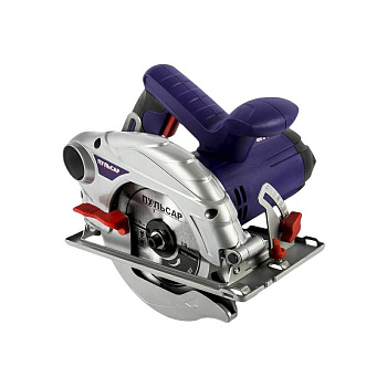 Пила дисковая ПУЛЬСАР ПД 160-1400 (1400Вт, 160х20мм, 55мм пропил, 4,3кг)/792-612