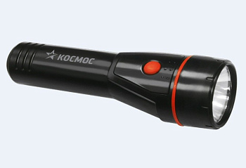 Фонарь ручной 8108 криптон 2,4V/0.75A пластиковый 2*R14Космос