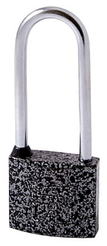 Замок навесной HG-340C-L/BC1Ч-340Д/длинная дужка 5ключей