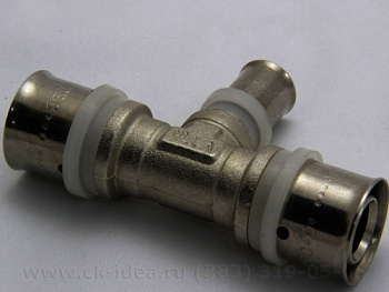 VALTEC Тройник пресс  32*26*32  /231