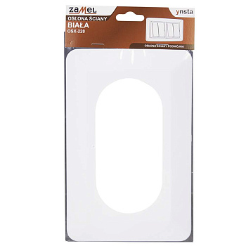 Накладка под выключатель 2-ая (белая)