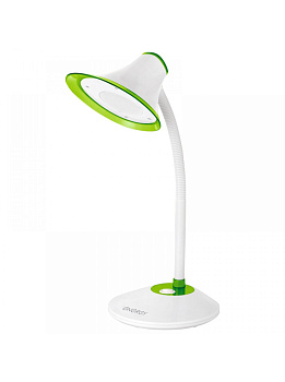 Лампа настольная ENERGY EN-LED20-1 бело-зеленая 5Вт