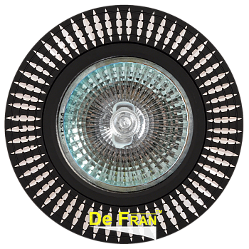 Светильник точечный MR16 алюминий с алмазной нарезкой/FT9943***