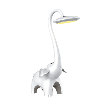Светильник TL-350  белый  настольный светодиодный детский"слоненок Jambo"