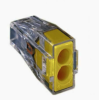 Клемма монтажная102(2х0,75-2,5мм2)/без пасты/FJ-102