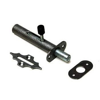 Засов врезной СПб L-100мм медь