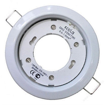 Светильник точечный встроенный GX53 белый/Uniel/General